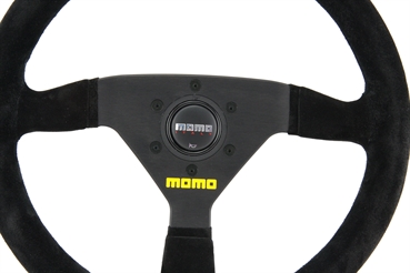 Momo Wildleder Sportlenkrad Modell MOD. 69 350mm schwarz black steering wheel volante