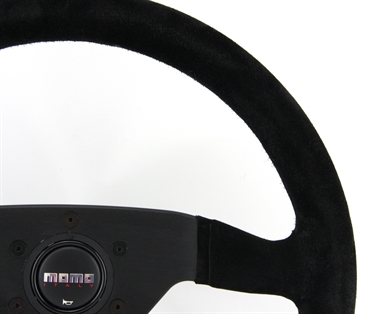 Momo Wildleder Sportlenkrad Modell MOD. 69 350mm schwarz black steering wheel volante