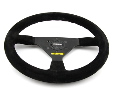 Momo Wildleder Sportlenkrad Modell MOD. 69 350mm schwarz black steering wheel volante