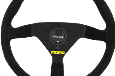 Momo Wildleder Sportlenkrad Modell MOD. 78 350mm schwarz black steering wheel volante