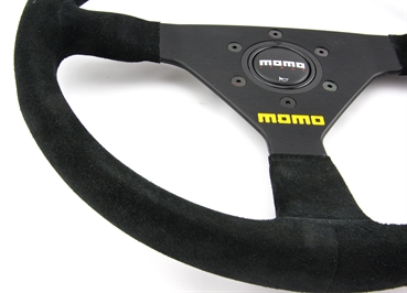 Momo Wildleder Sportlenkrad Modell MOD. 78 350mm schwarz black steering wheel volante