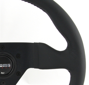 Momo Leder Sportlenkrad Montecarlo 320mm schwarz black steering wheel volante