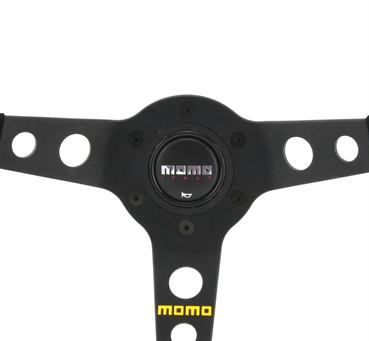Momo Wildleder Sportlenkrad Modell MOD. 07 350mm schwarz black steering wheel volante