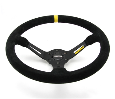 Momo Wildleder Sportlenkrad Modell MOD. 08 350mm schwarz black steering wheel volante