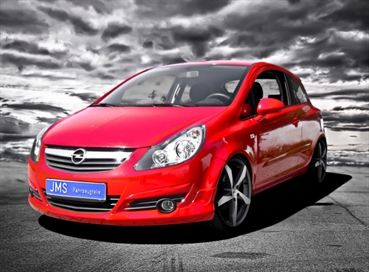 JMS Frontlippe für Opel Corsa D Bj. 2006- bis Facelift ohne OPC