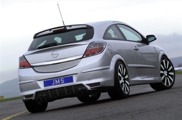 JMS Heckansatz ohne Diffusorfinnen für Opel Astra H GTC Bj. 2005-10 nur GTC