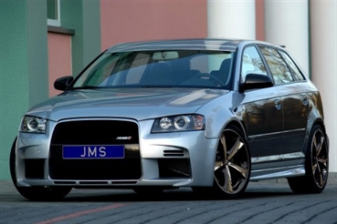 JMS Racelook Frontstoßstange für Audi A3 Typ 8P Bj. 2005-09 alle Modelle inkl. Sportback