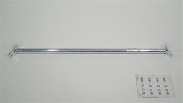 Wiechers Alu Fahrwerkstrebe hinten für Mercedes CLK W209 / W203 Bj.ab 06/2000 Strebe Aluminium Strut Bar