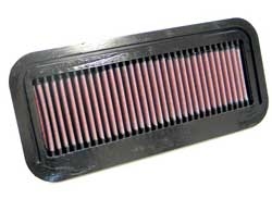 33-2131 K&N Filter für Citroen, Daihatsu, Peugeot, Subaru, Toyota C 1, Sirion, 107, Justy, Aygo, Yaris 1, Yaris Verso, Yaris 2 Luftfilter Sportfilter Tauschfilter