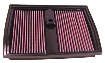 33-2217 K&N Filter für Mercedes-Benz CL Modelle C215, S Klasse W220 10/98-1/06 Luftfilter Sportfilter Tauschfilter