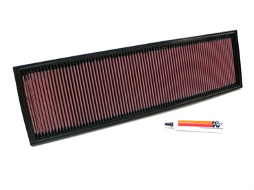 33-2706 K&N Filter für BMW 3er E36, 5er E34 1/88-, 5er E39 11/95-, 7er E38 10/94-10/01 Luftfilter Sportfilter Tauschfilter