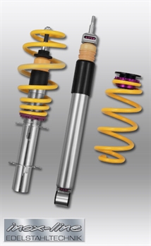 KW Gewindefahrwerk Variante 3 INOX-Line 15-40/ 10-35mm härteverstellbar für BMW Z4 Typ Z89 mit elektronischer Dämpferregelung Bj. ab 04/09 härteverstellbar