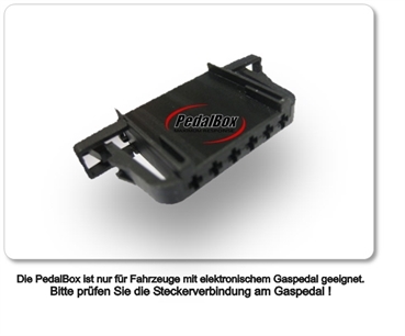 DTE Systems PedalBox für VW TRANSPORTER 7HB 7HJ 7EB 7EJ 7EF 132KW 09 2009- 2.0 BiTDI 4motion Gaspedalbox