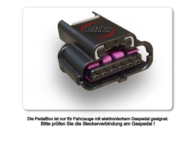 DTE Pedalbox Plus mit Appsteuerung für VW PASSAT Variant 3C5 2005-2011 105PS 77KW 1.9 TDI