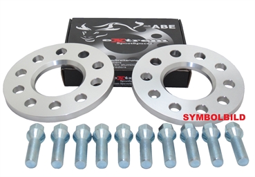 Spurverbreiterung Set 10mm inkl. Radschrauben für Chrysler Crossfire