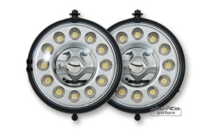 LED - Tagfahrleuchten Set mit E-Prüfzeichen Mini FL R56 / R55 / R57 / R60 ab Bj.2011