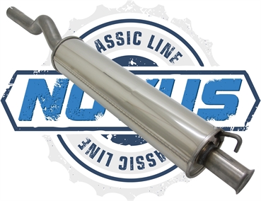 Novus Classic Line Edelstahl Vorschalldämpfer für Audi 80 B4