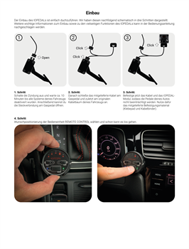 IOPedal Pedalbox für VW UP! 1.0 GTI  115PS 85KW 23), (ab 08/2011 ...)