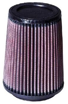 RU-3530 K&N Universalluftfilter konisch, Flansch: mittig, 95mm, Ø unten, oben : 136mm, 108mm, Höhe: 178mm