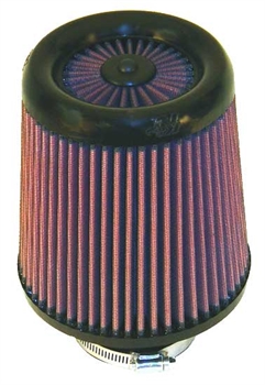 RX-4730 K&N Universalluftfilter konisch, Flansch: mittig, 76mm, Ø unten, oben : 140mm, 127mm, Höhe: 165mm