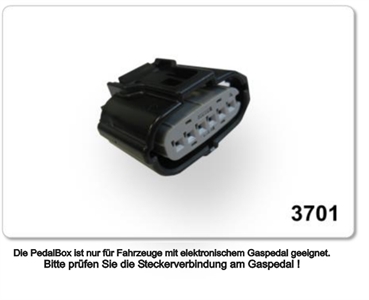  DTE Pedalbox 3S mit Schlüsselband für ALPINA YARIS NLP13 NSP13 NCP13 KSP13 73KW 09 2011- 1.3 Gaspedalbox Tuning