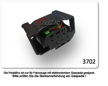  DTE Pedalbox 3S mit Schlüsselband für BMW 3er E90 E91 E92 E93 2010-2012 320d Efficient Dynamics Edition R4 120KW Gaspedal Tuning Chiptuning