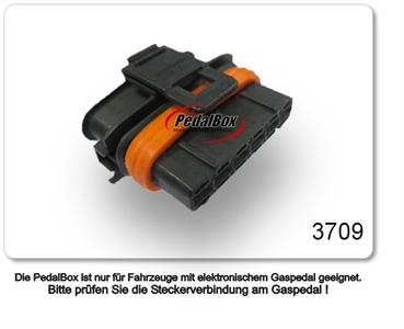  DTE Pedalbox 3S mit Schlüsselband für CHEVROLET AVEO T300 74KW 03 2011- 1.4 Gaspedalbox Tuning