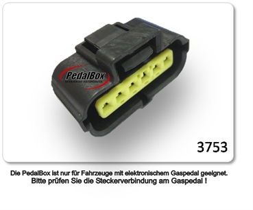  DTE Pedalbox 3S mit Schlüsselband für Jeep Compass PK ab 2006 2.4L R4 125KW Gaspedal Tuning Chiptuning