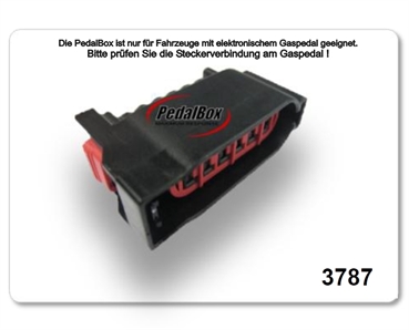  DTE Pedalbox 3S mit Schlüsselband für Volvo V70 B ab 2010 2.0L T5 R4 177KW Gaspedal Tuning Chiptuning