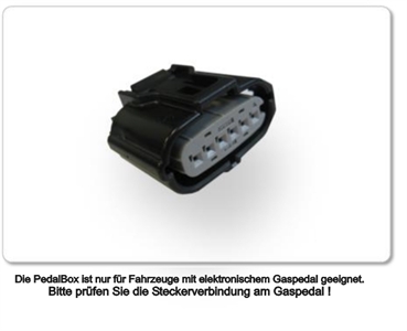 DTE Systems PedalBox mit Schlüsselband für diverse Modelle Gaspedal Chip Tuning Pedaltuning