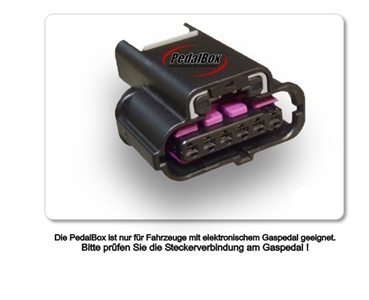 DTE Systems PedalBox mit Schlüsselband für Audi Lamborghini Porsche Seat Skoda VW diverse Modelle Gaspedal Chip Tuning Pedaltuning