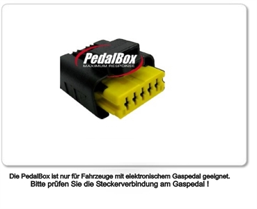 DTE Systems PedalBox mit Schlüsselband für Citroen Fiat Peugeot diverse Modelle Gaspedal Chip Tuning Pedaltuning