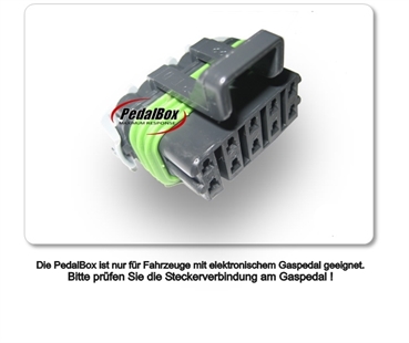 DTE Systems PedalBox mit Schlüsselband für Landrover Defender bis 2002 110 TD5 2.5L R5 90KW Gaspedal Chip Tuning Pedaltuning