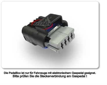 DTE Systems PedalBox Plus mit App Schlüsselband für Citoren Fiat Peugeot u.a. C1-C5 Xsara Ducato 107 206 207 307 Boxer Partner Gaspedal Tuning Pedal Box Pedaltuning Chip