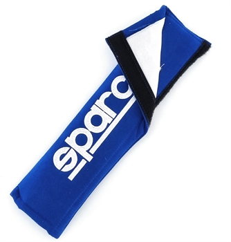 Sparco Gurtpolster GT blau silber 1 Stück Breite 50mm 2" Polster