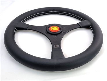 Momo Leder Sportlenkrad Racing Heritage Project 1968 Limited Edition 350mm schwarz black steering wheel volante