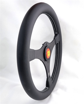 Momo Leder Sportlenkrad Racing Heritage Project 1968 Limited Edition 350mm schwarz black steering wheel volante