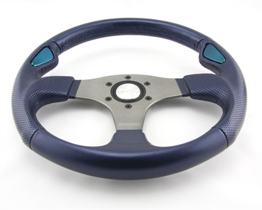 Momo Leder gelocht Sportlenkrad Jet 350mm blau, grün o.Ring steering wheel volante