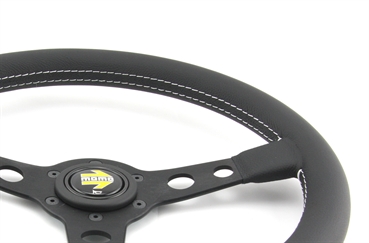 Momo Leder Sportlenkrad Prototipo 32 320mm schwarz steering wheel volante