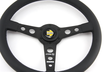 Momo Leder Sportlenkrad Prototipo Carbon 6C 350mm schwarz carbon steering wheel volante