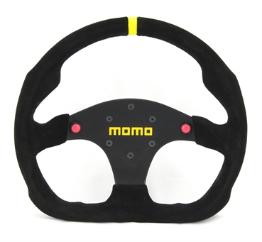 Momo Wildleder Sportlenkrad Modell MOD.30B 320mm schwarz black steering wheel volante